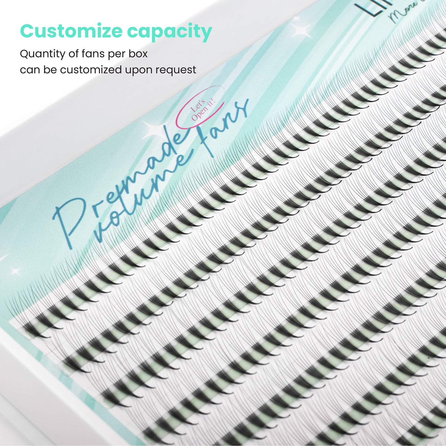 Premium super narrow premade fan - 5D