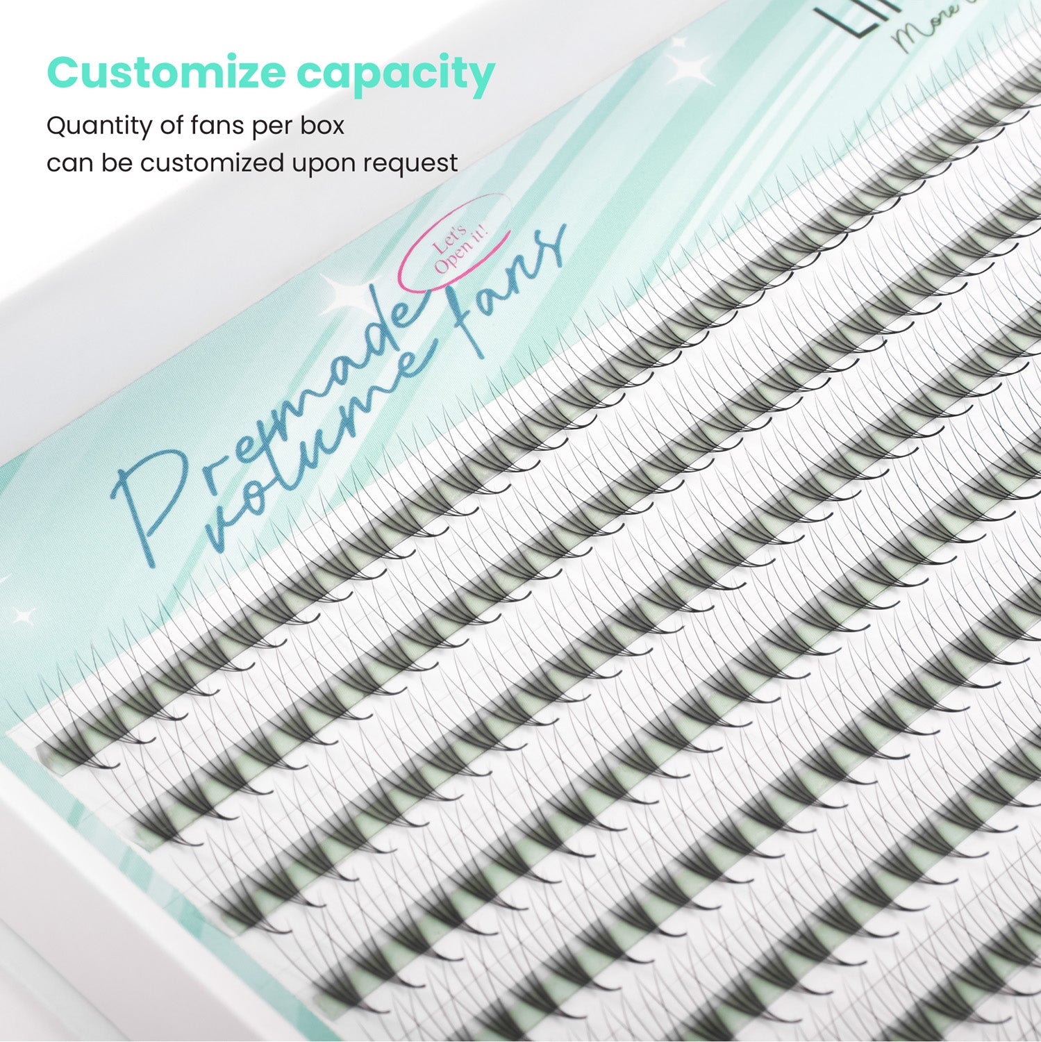 Premium wide premade fan - 4D