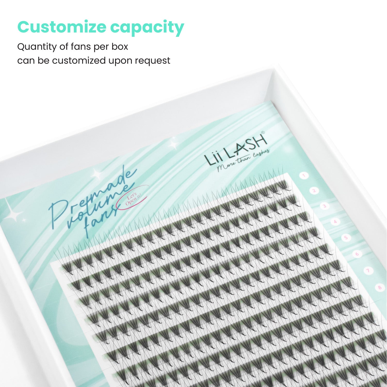 Premium wide premade fan - 4D