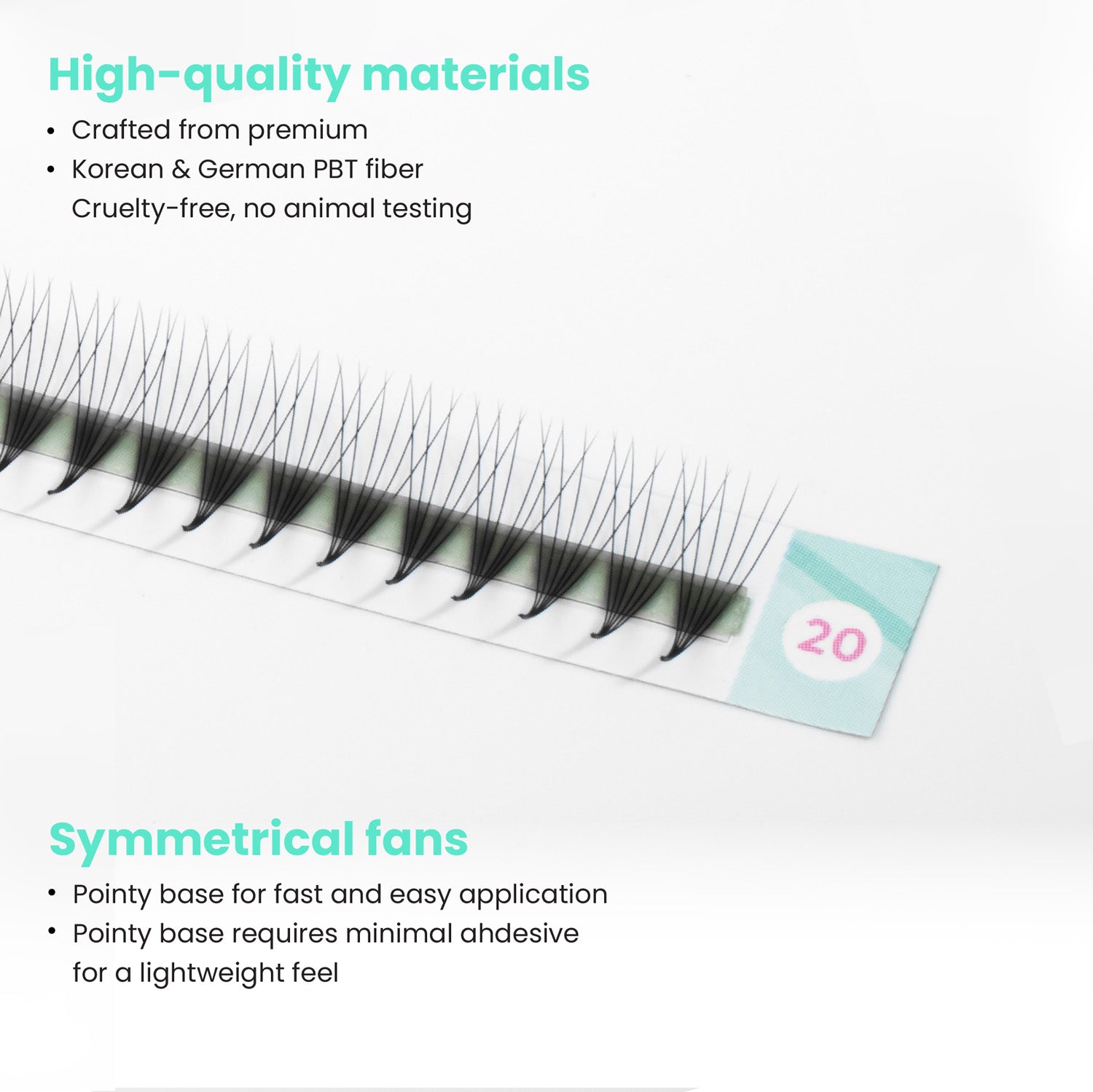 Premium wide premade fan - 6D