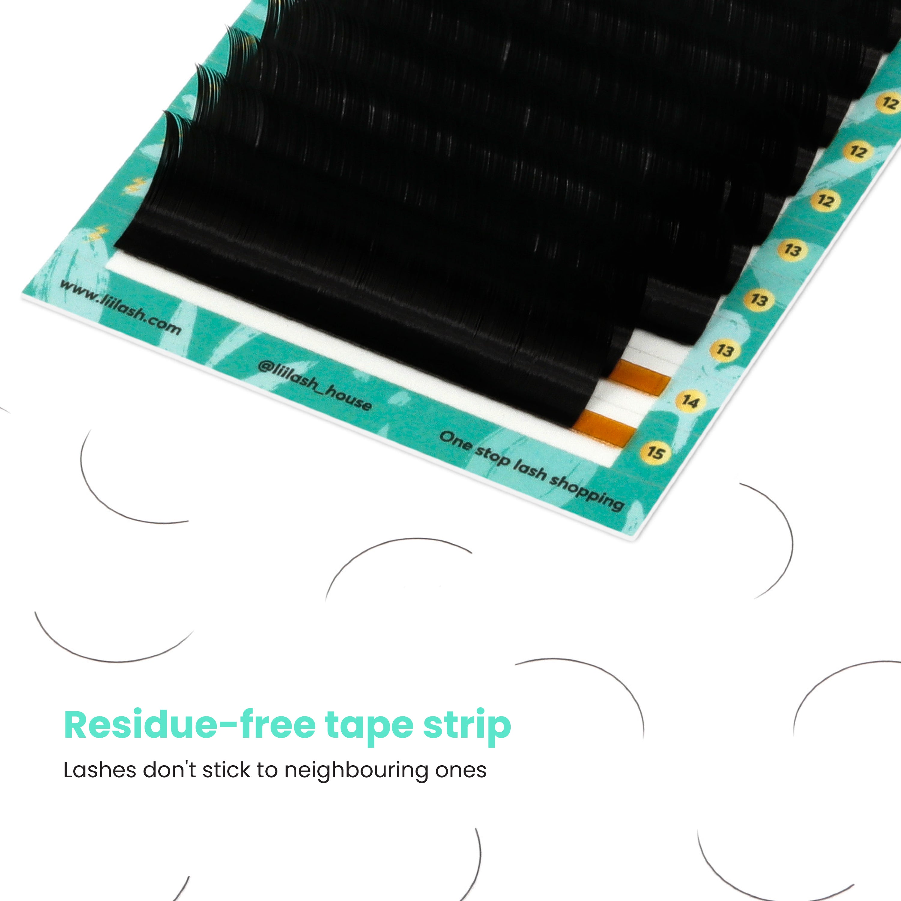 Premium Silk - Volume Lashes - residue free base -wholesale premium lash extension manufacturer & retailer