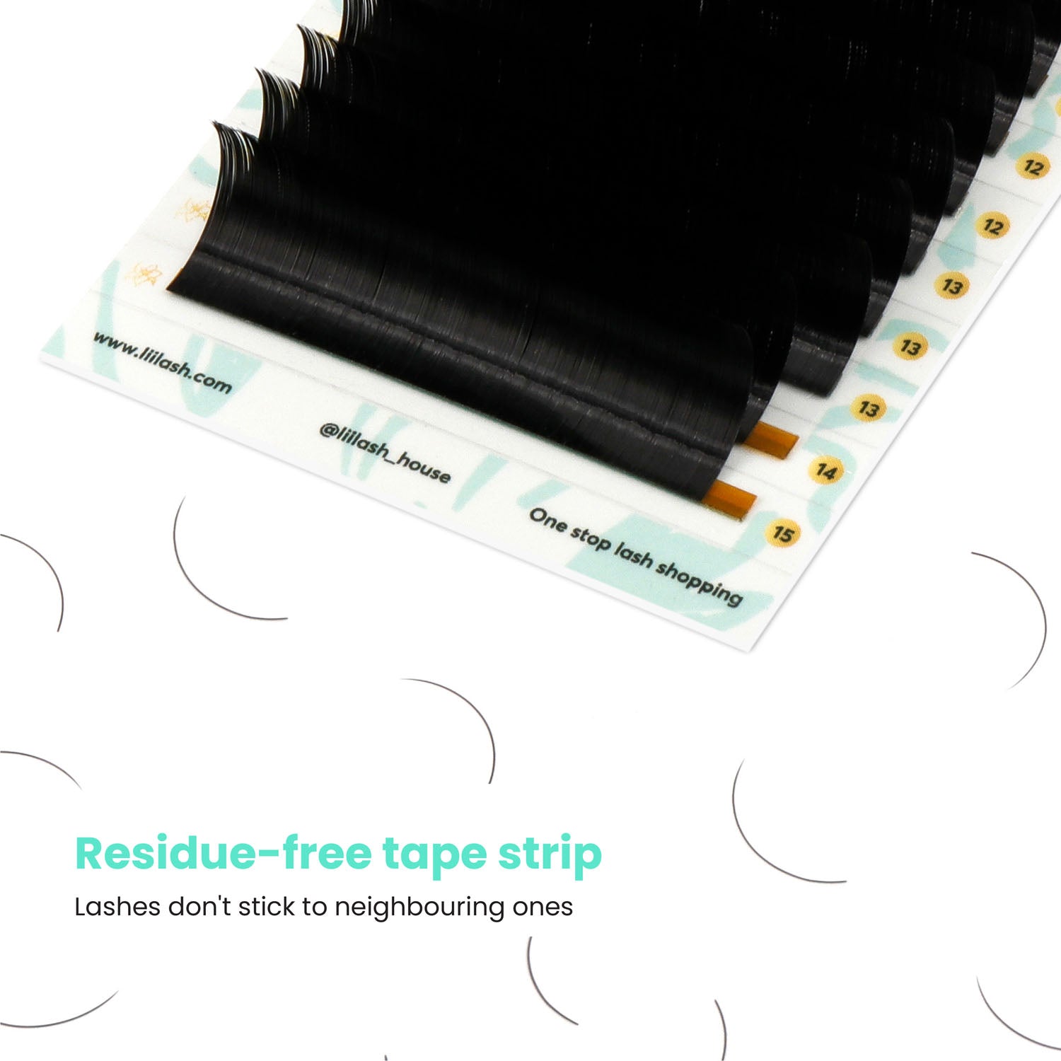 Premium-mink-classic-lashes-0.15mm-Residue-free-base