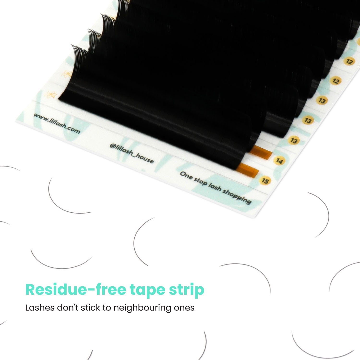 Premium-silk-classic-lashes-0.1mm-Residue-free-base