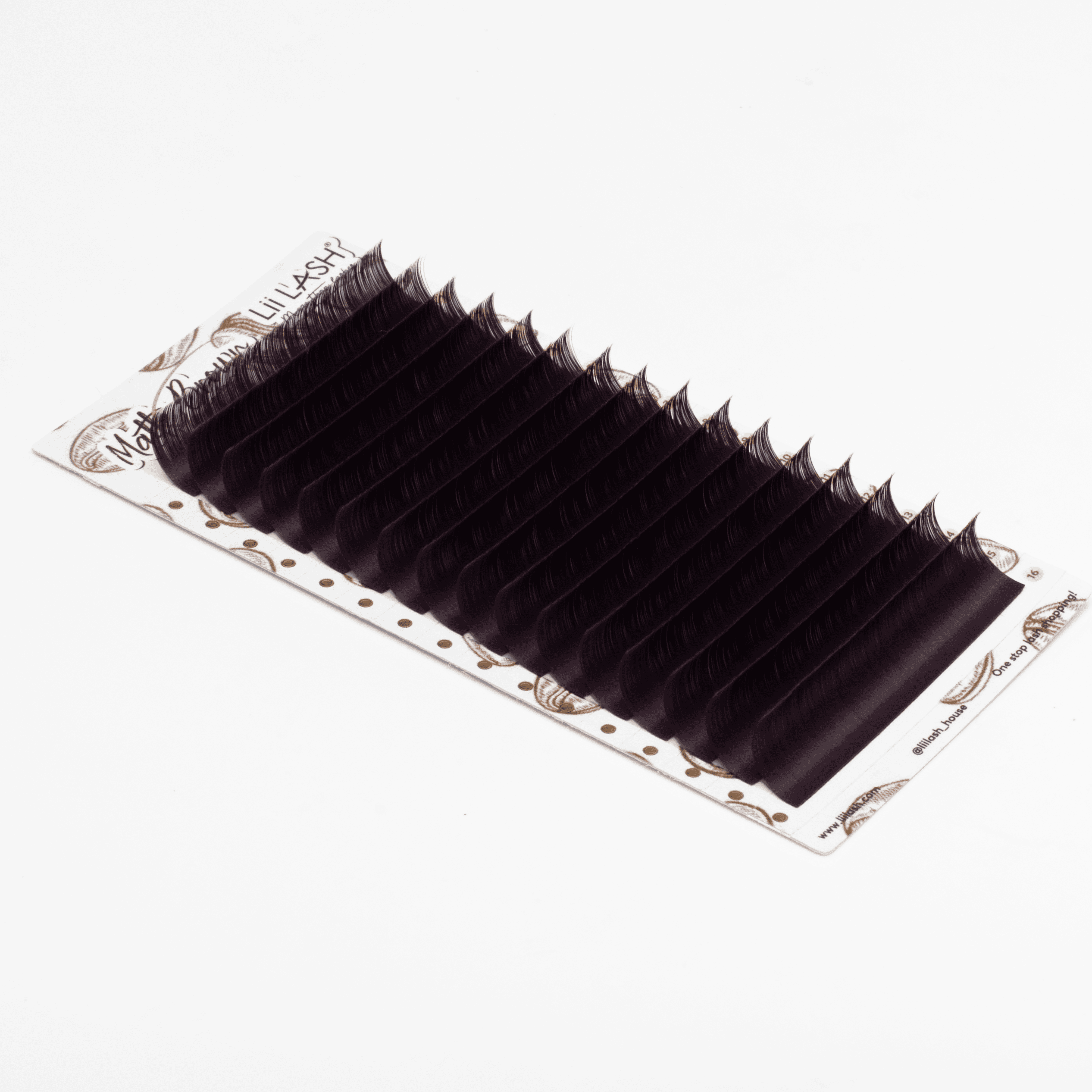 Matte Brown Lashes - Indigo Night