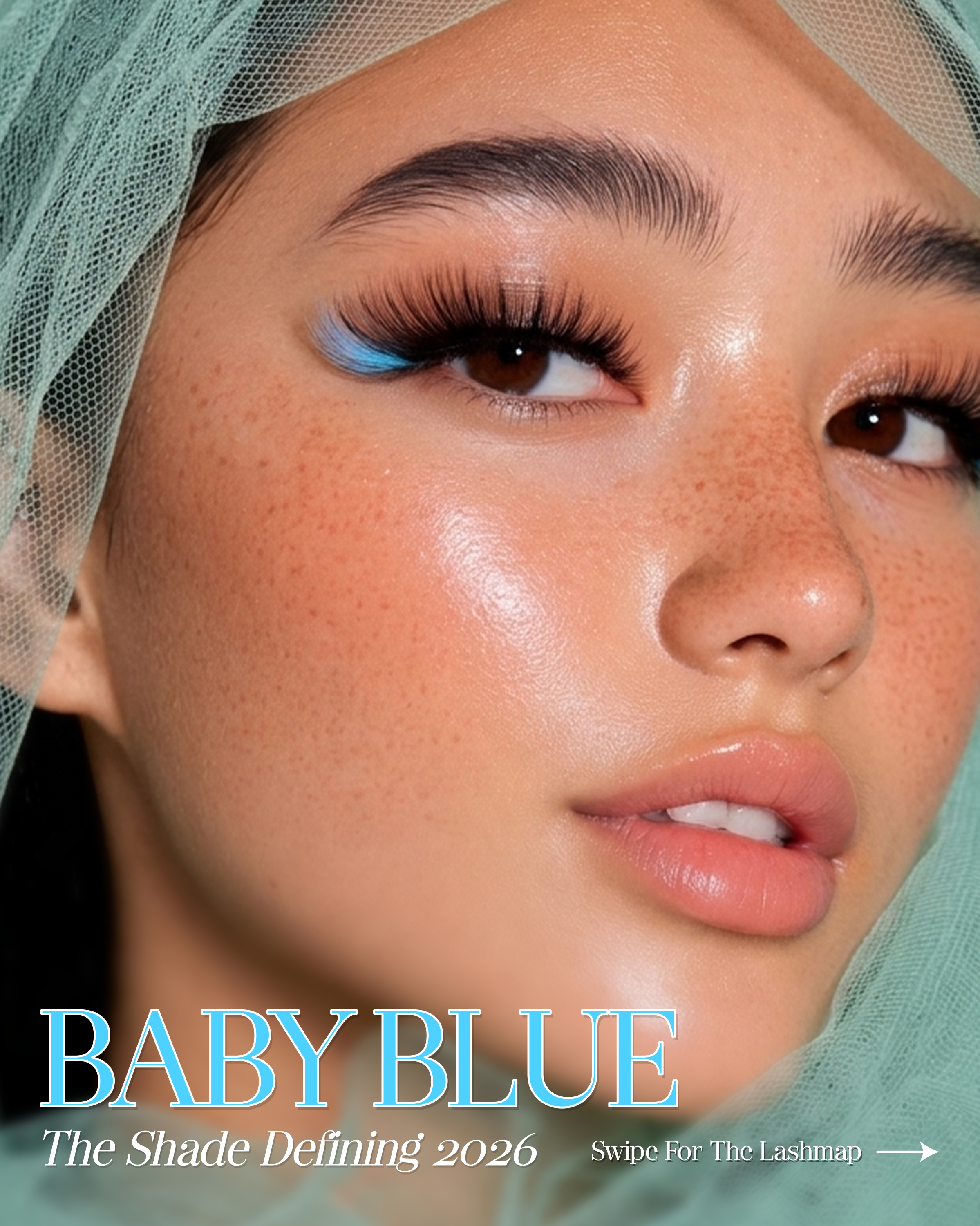 Baby Blue - Colored Lashes - 0.07mm
