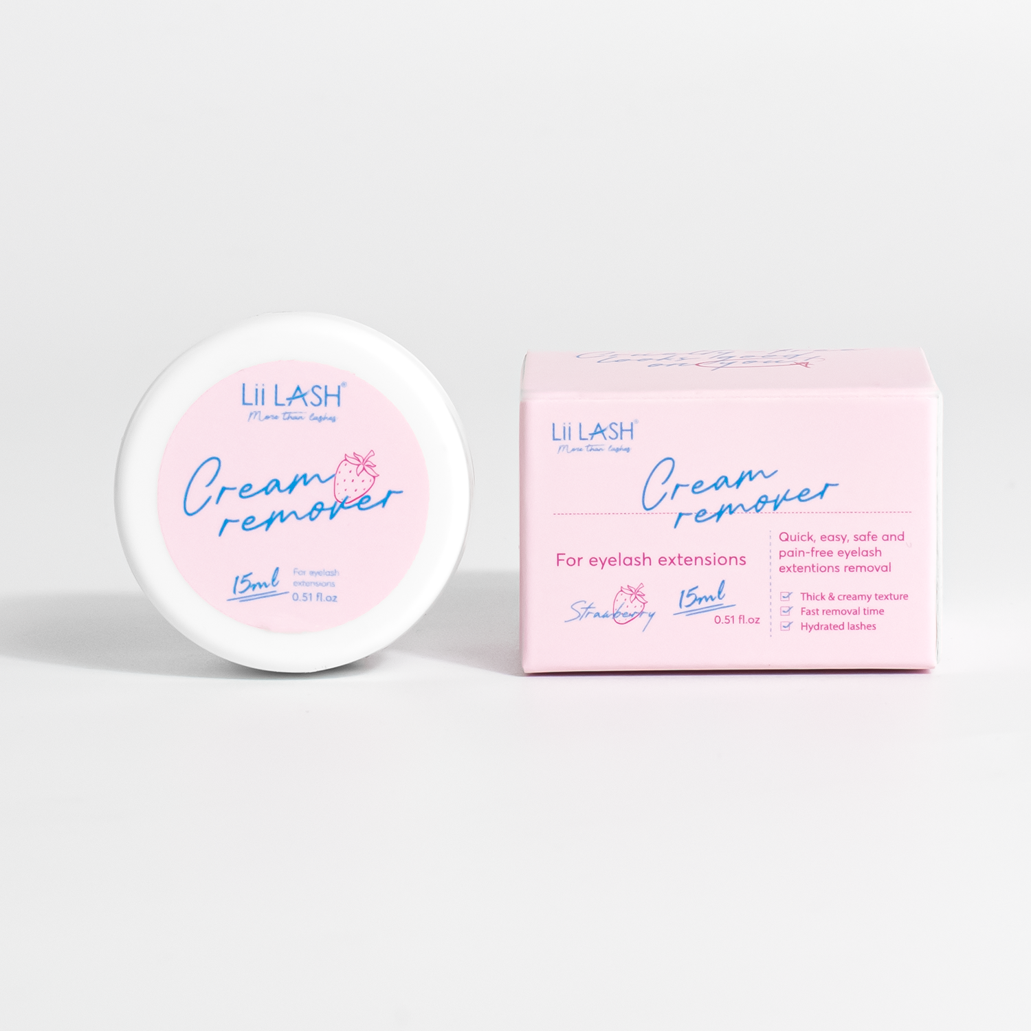 Strawberry cream remover