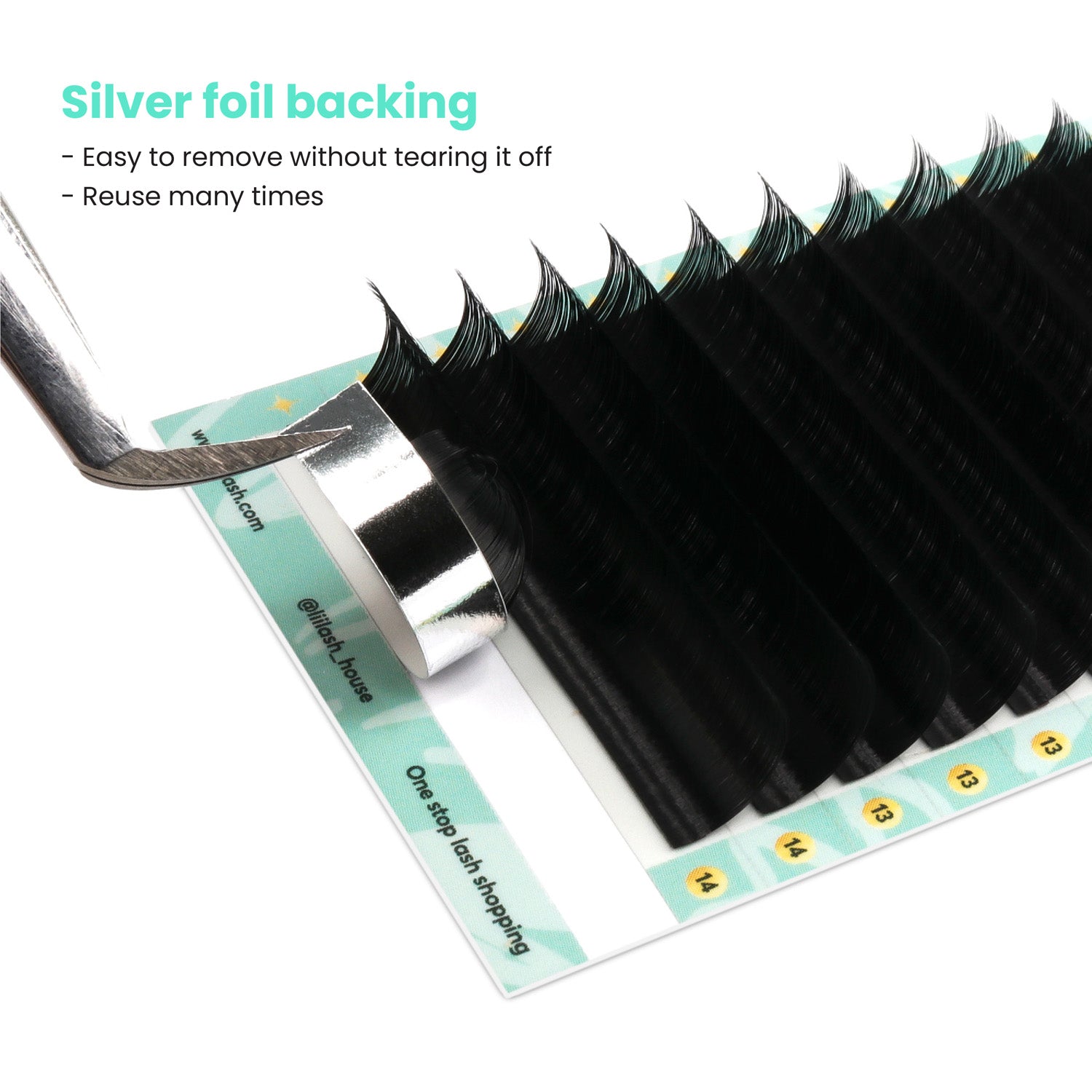 Super-Mink-mega-volume-lashes-0.03mm-Silver-foil-backing
