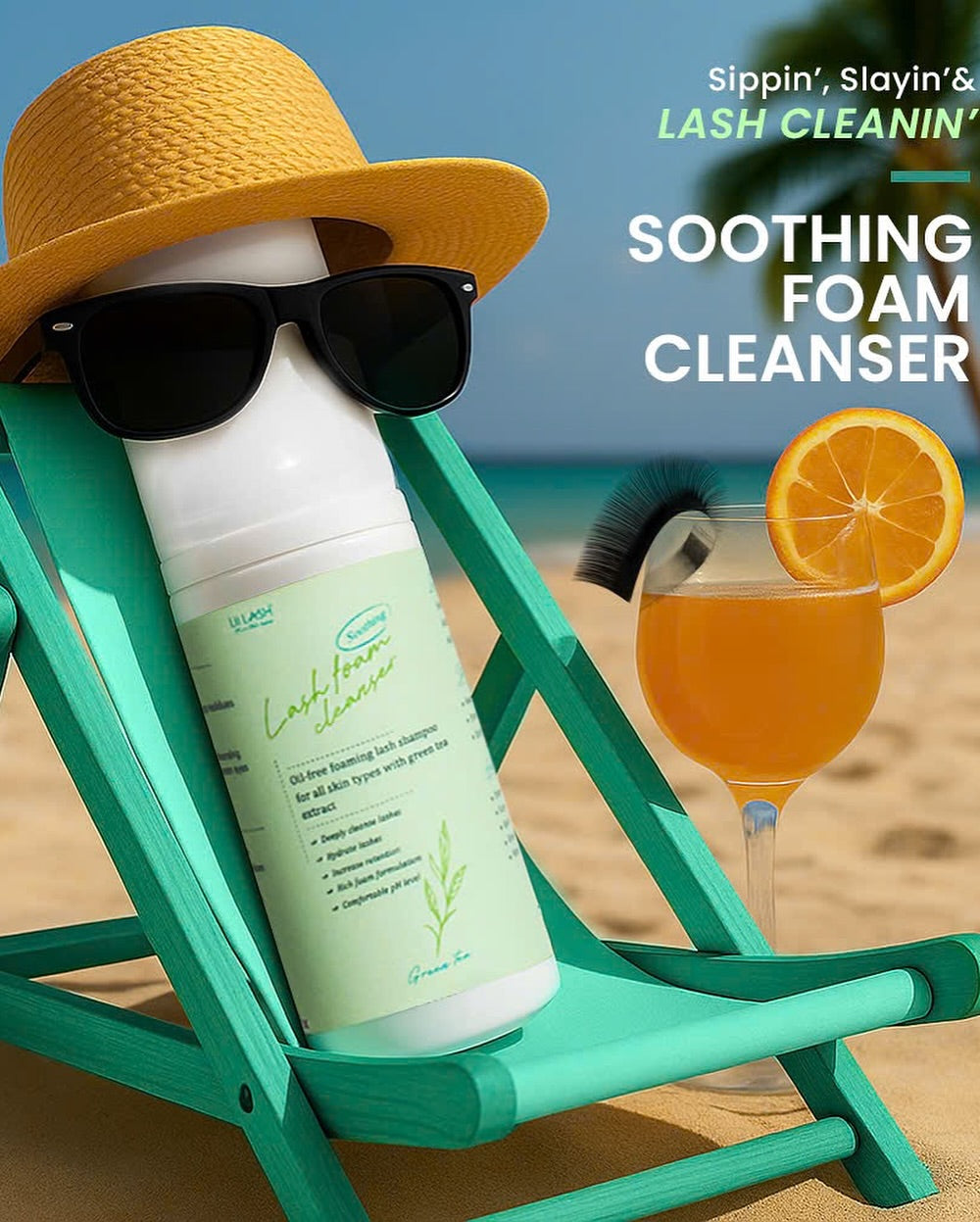 Soothing Lash Foam Cleanser