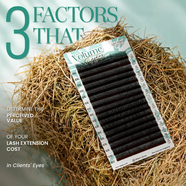 3 Factors That Determine the Perceived Value of Your Lash Extension Cost in Clients' Eyes