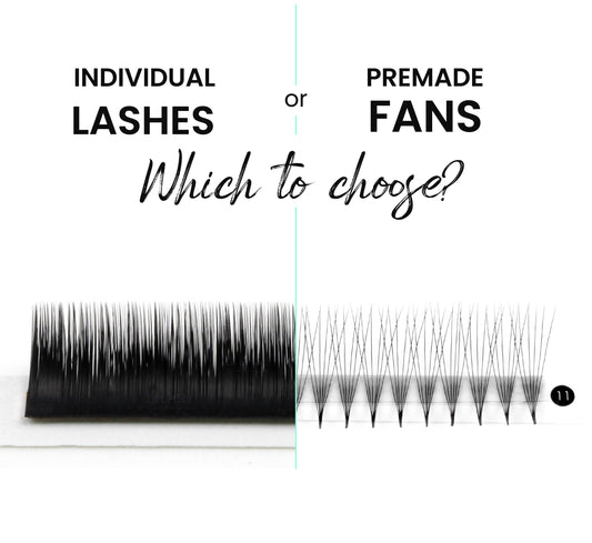 Handmade vs. Premade Lash Fans: Which to choose?