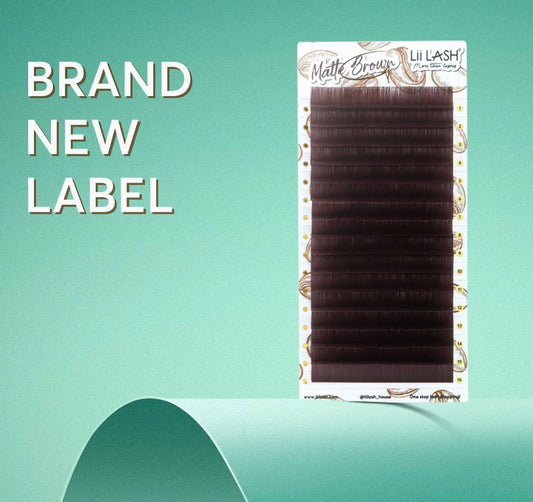 Matte Brown Lashes: Hottest Eyelash Trend 2025 | Emergence of Exquisite Label Designs