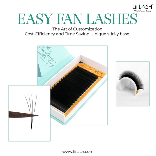 Effortless Volume with Easy Fan Lashes: A Guide for Lash Artists