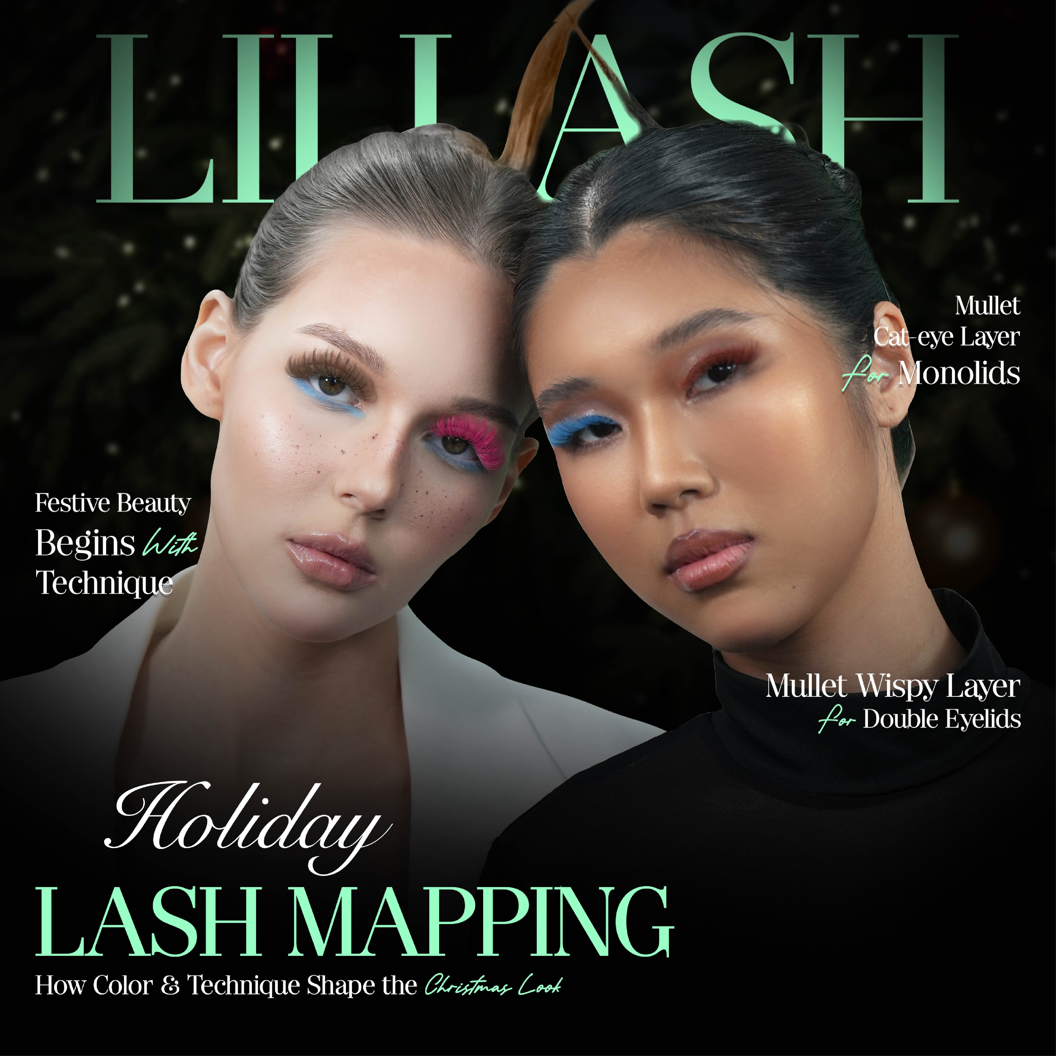 Holiday Lash Mapping Guide: Wispy & Cat Eye with the Mullet Lash Techn