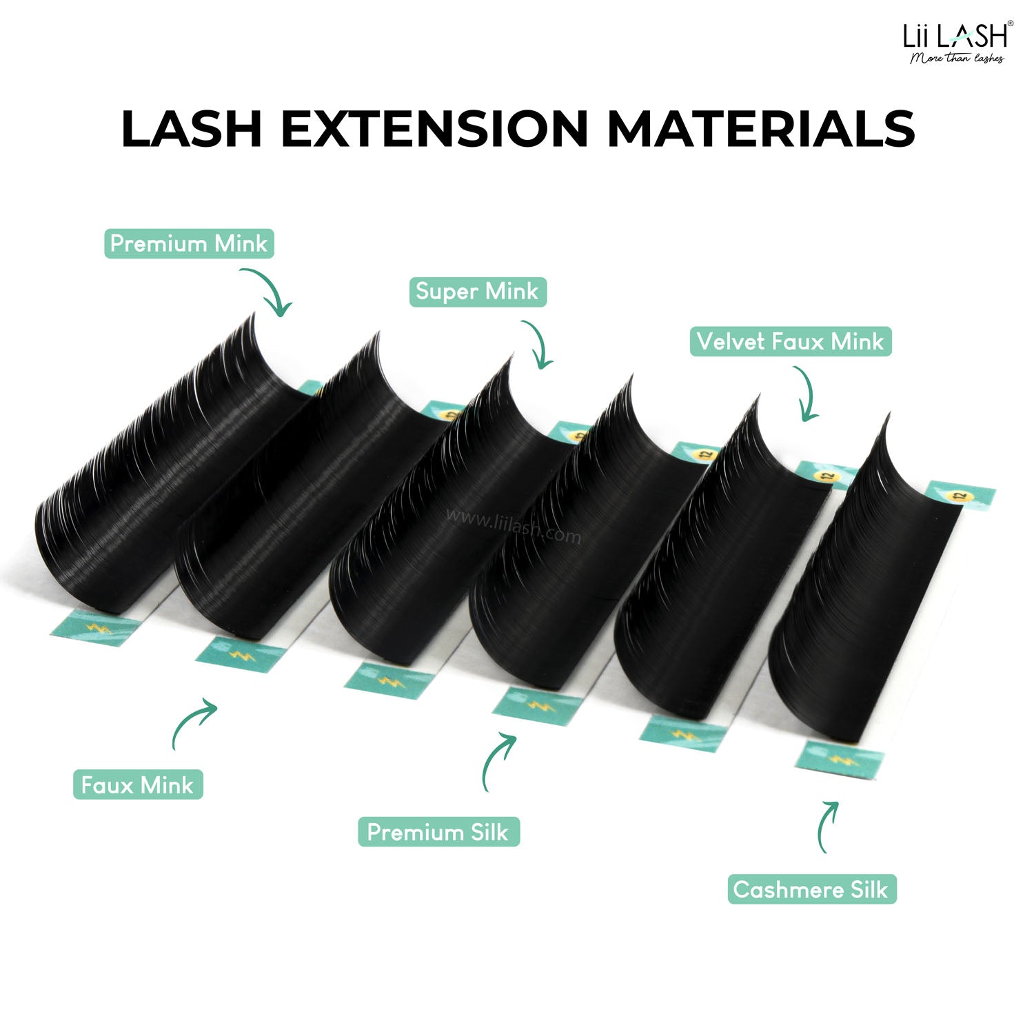 Lii Lash’s Lash Extension Materials: Silk or Mink?