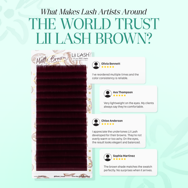 How to Choose High-Quality Brown Lash Extensions for Professional Use
