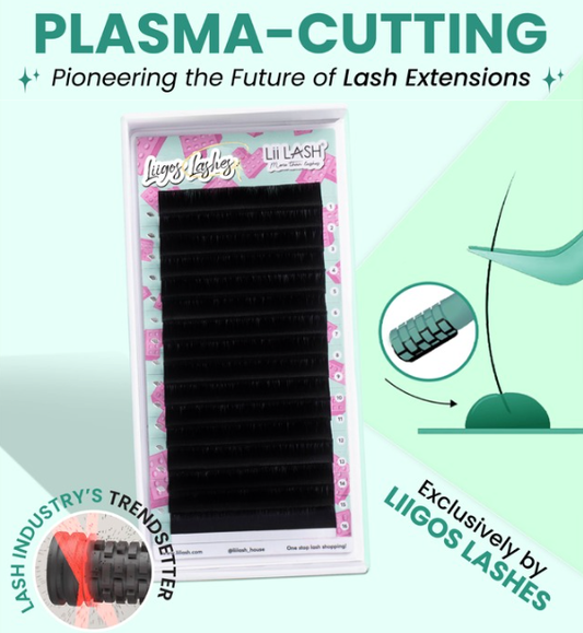 LIIGOS LASH: The Secret of Plasma-Cutting Technology in Premium Eyelash Extensions