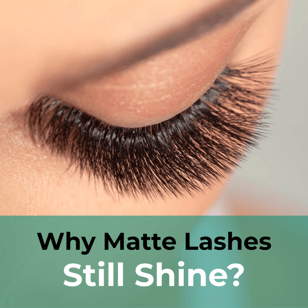 Why Matte Lashes Still Shine—And Why They Look Different on the Tray vs. the Eyes