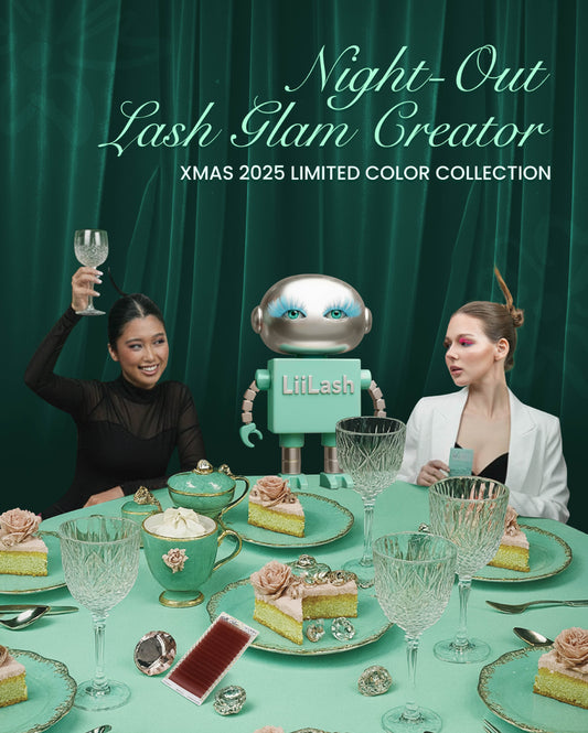 Night-Out Lash Glam Creator | Lii Lash Xmas 2025 Limited Color Collection