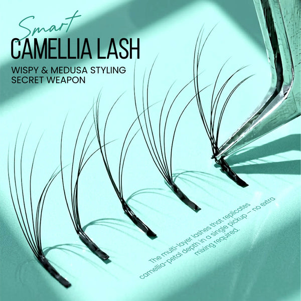 Smart Camellia Lash: Wispy & Medusa Styling Secret Weapon