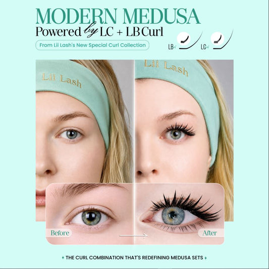 The Secret Behind Modern Medusa: LB × LC Curl Lash Mapping
