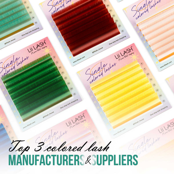 Top 3 Colored Lash Manufacturers & Suppliers