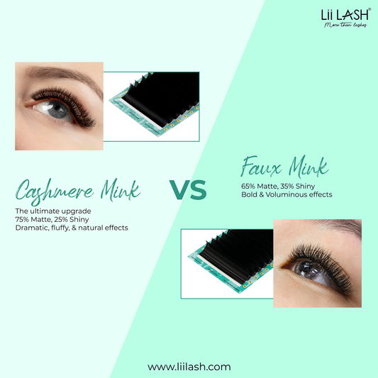 Cashmere Mink Lashes: The Ultimate Upgrade of Faux Mink Lash