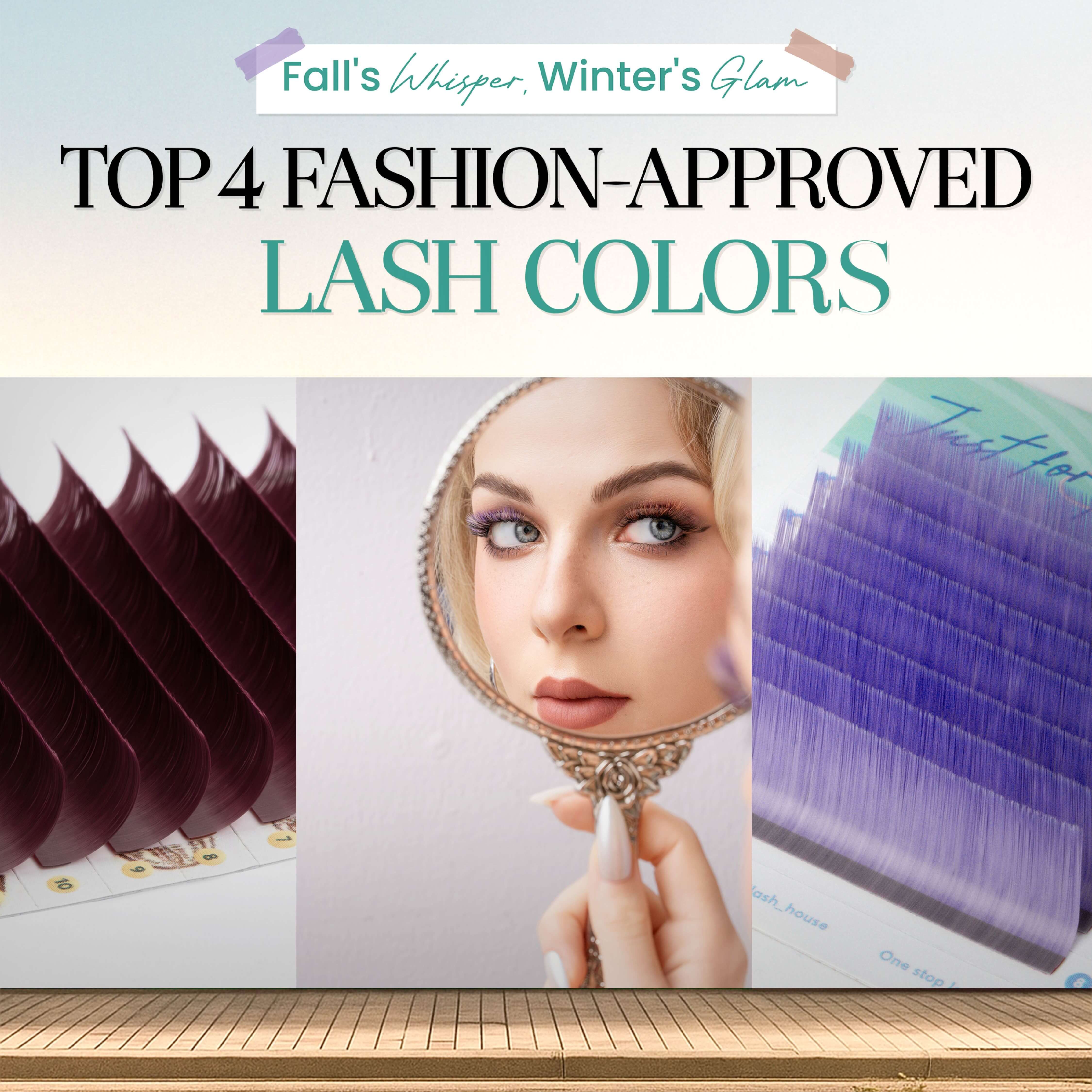 Fashion-Driven 4 Lash Colors: The Top Trends to Evolve Your Brand From