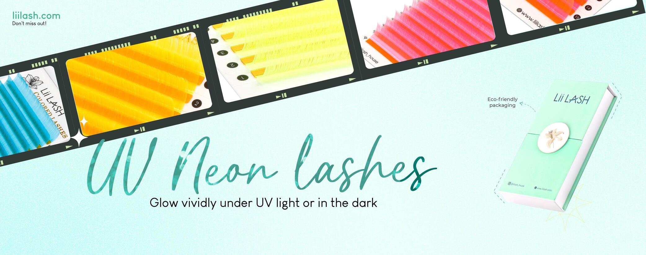 UV Neon Lashes