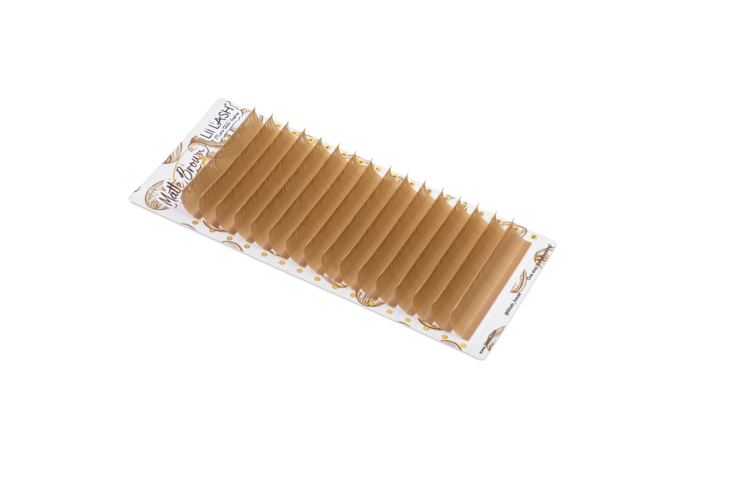 Matte Brown Lashes - Wild Dune
