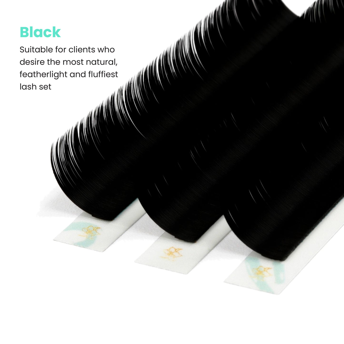 wholesale premium lash extension manufacturer & retailer CashmereSilk-ClassicLashes0.12mm-black