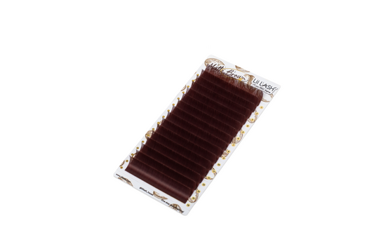 Matte Brown Lashes - Faded Mahogany