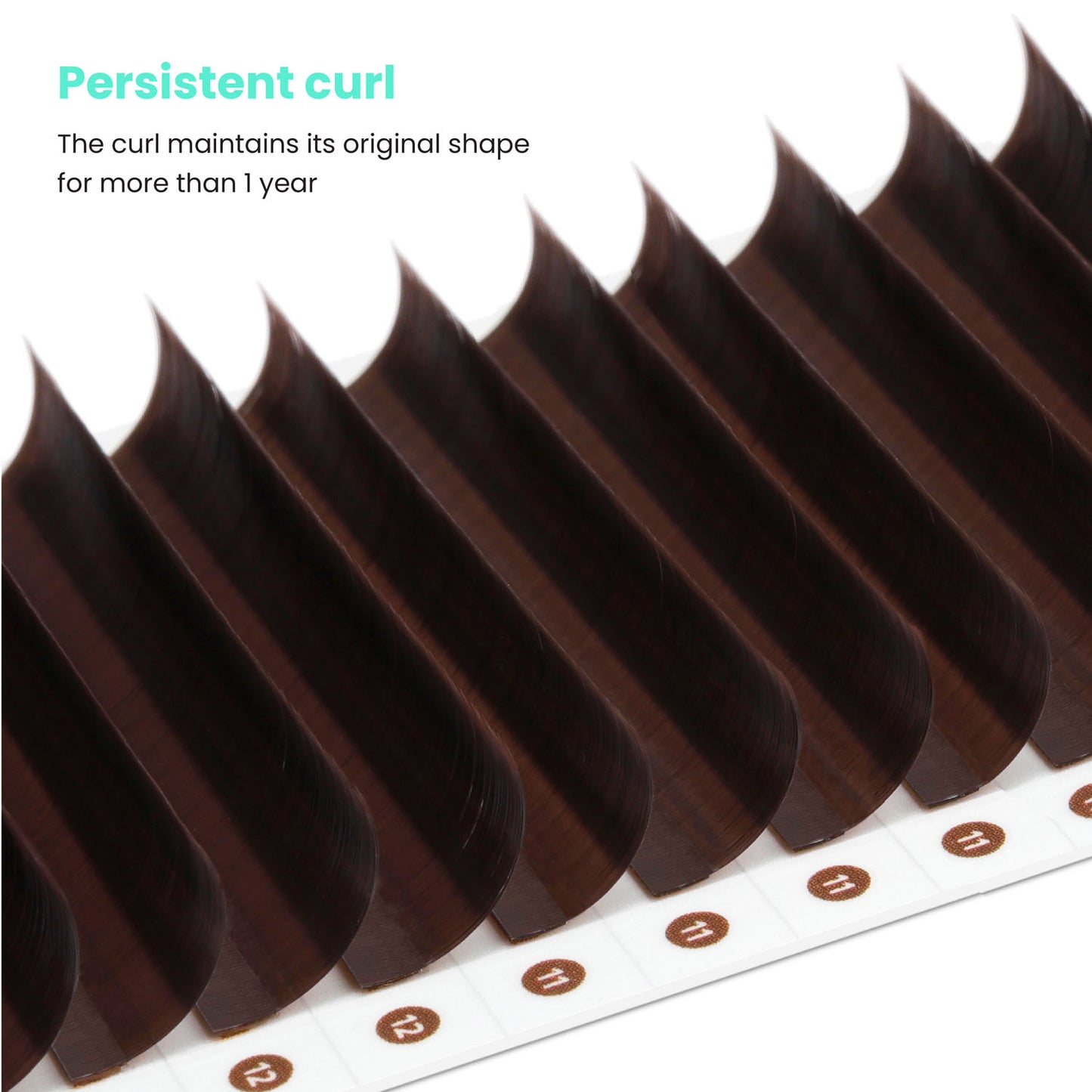 Chocolate-Brown-colored-lashes-0.1mm-stable-curl