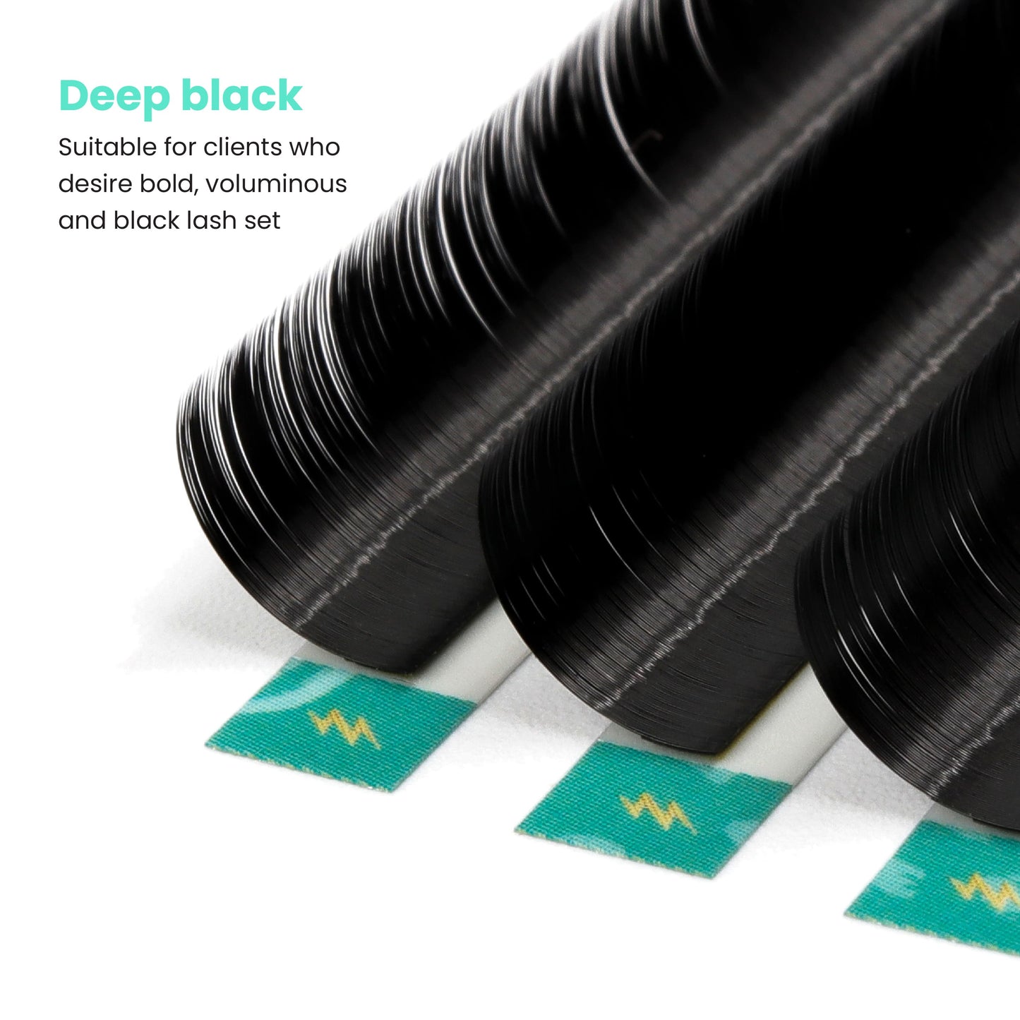 Faux Mink - Volume Lashes - Deep black -wholesale Faux lash extension manufacturer & retailer