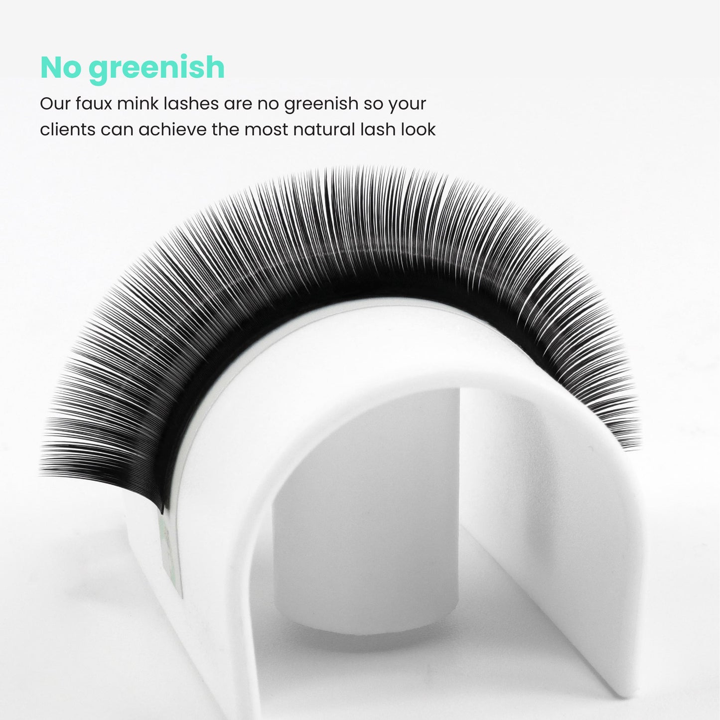 Faux Mink- classic Lashes no greenish - wholesale Faux lash extension manufacturer & retailer