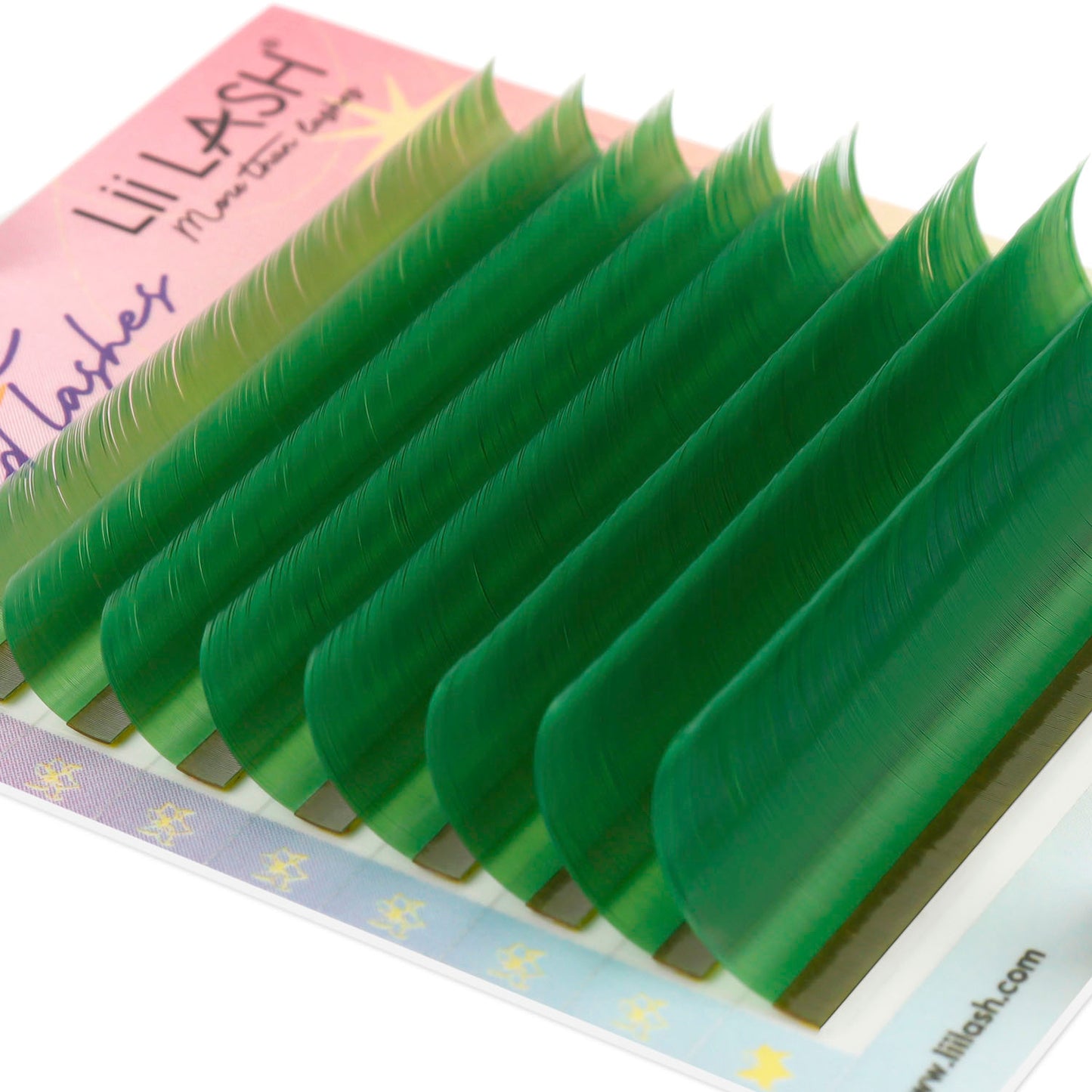 Green-Kiwi-Colored-Lashes-0.05mm-super-dense-