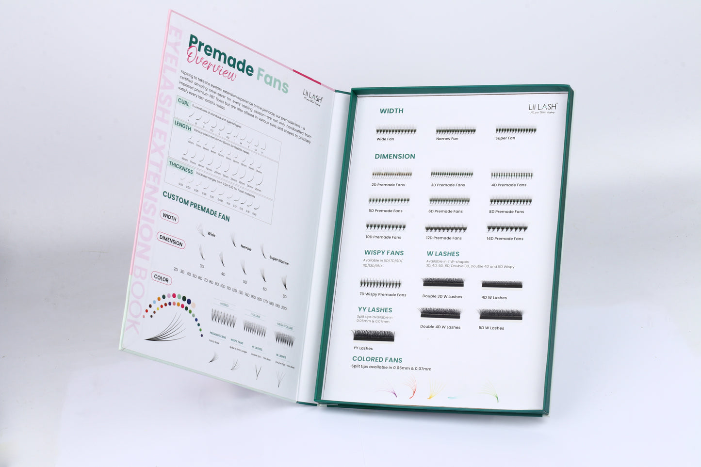 Eyelash Book - An Exquisite Lash Collection, All in One Book