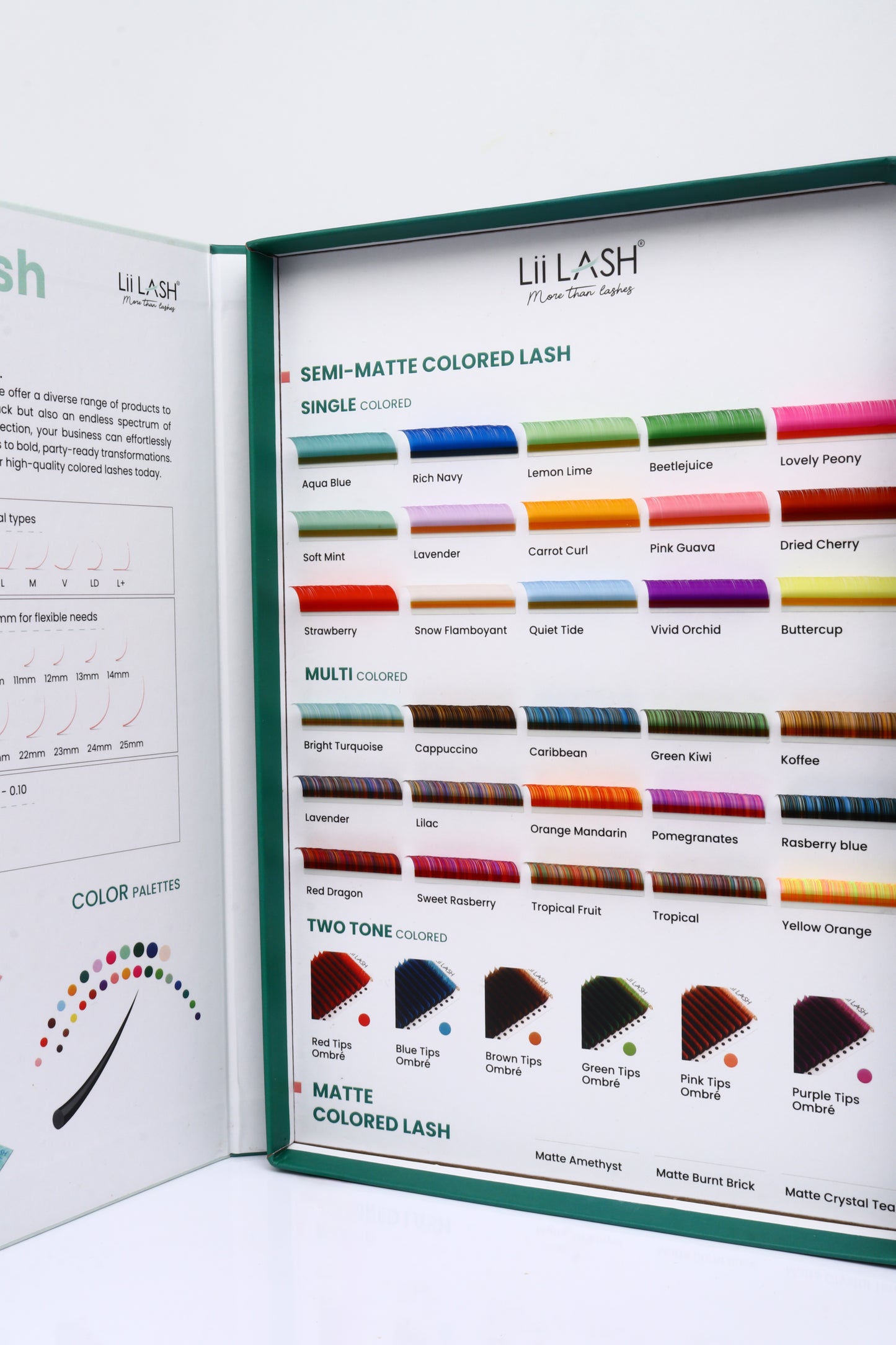 Eyelash Book - An Exquisite Lash Collection, All in One Book