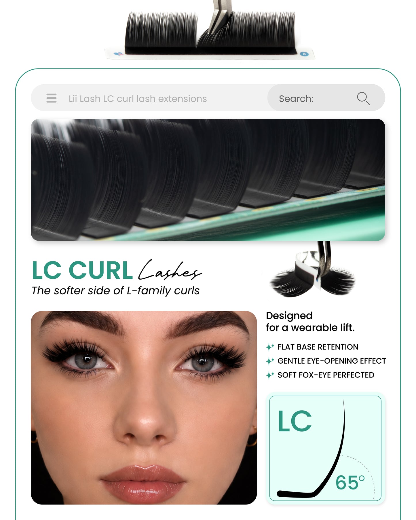 LC Curl Lash Extensions
