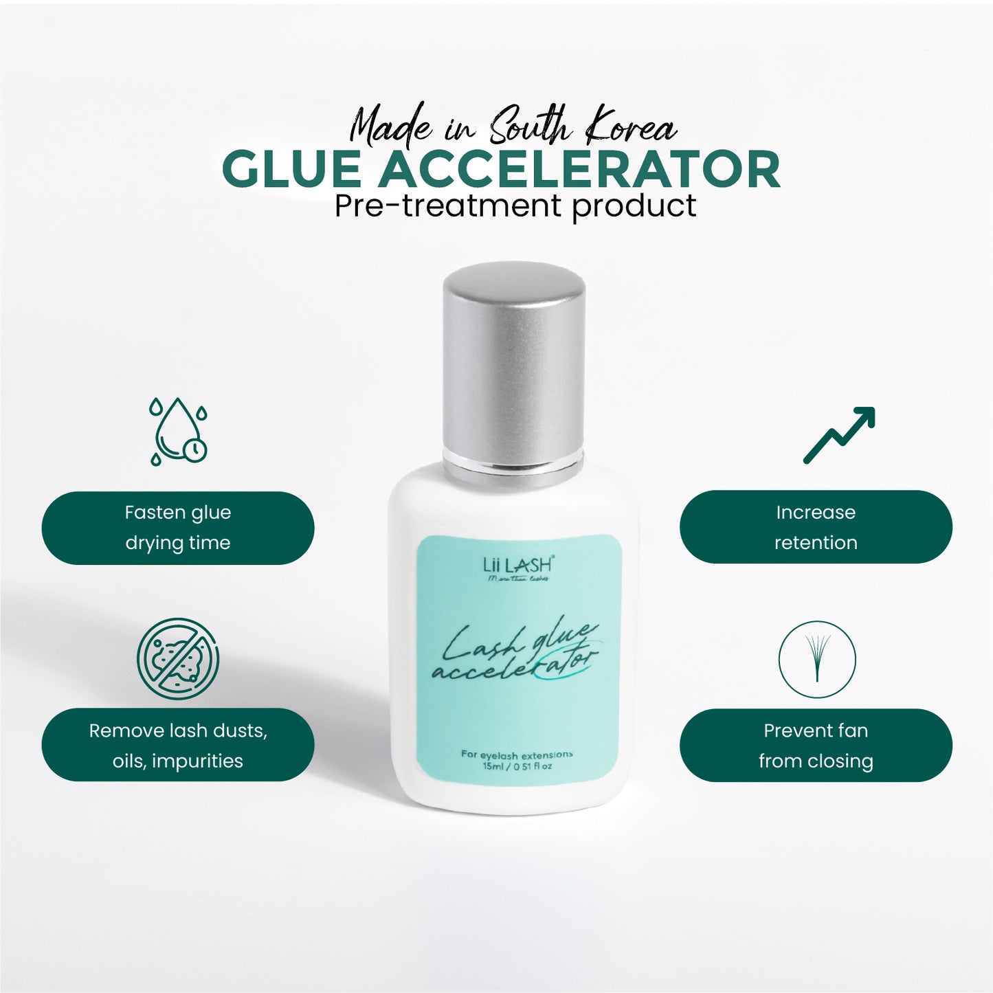 Lash Glue Accelerator