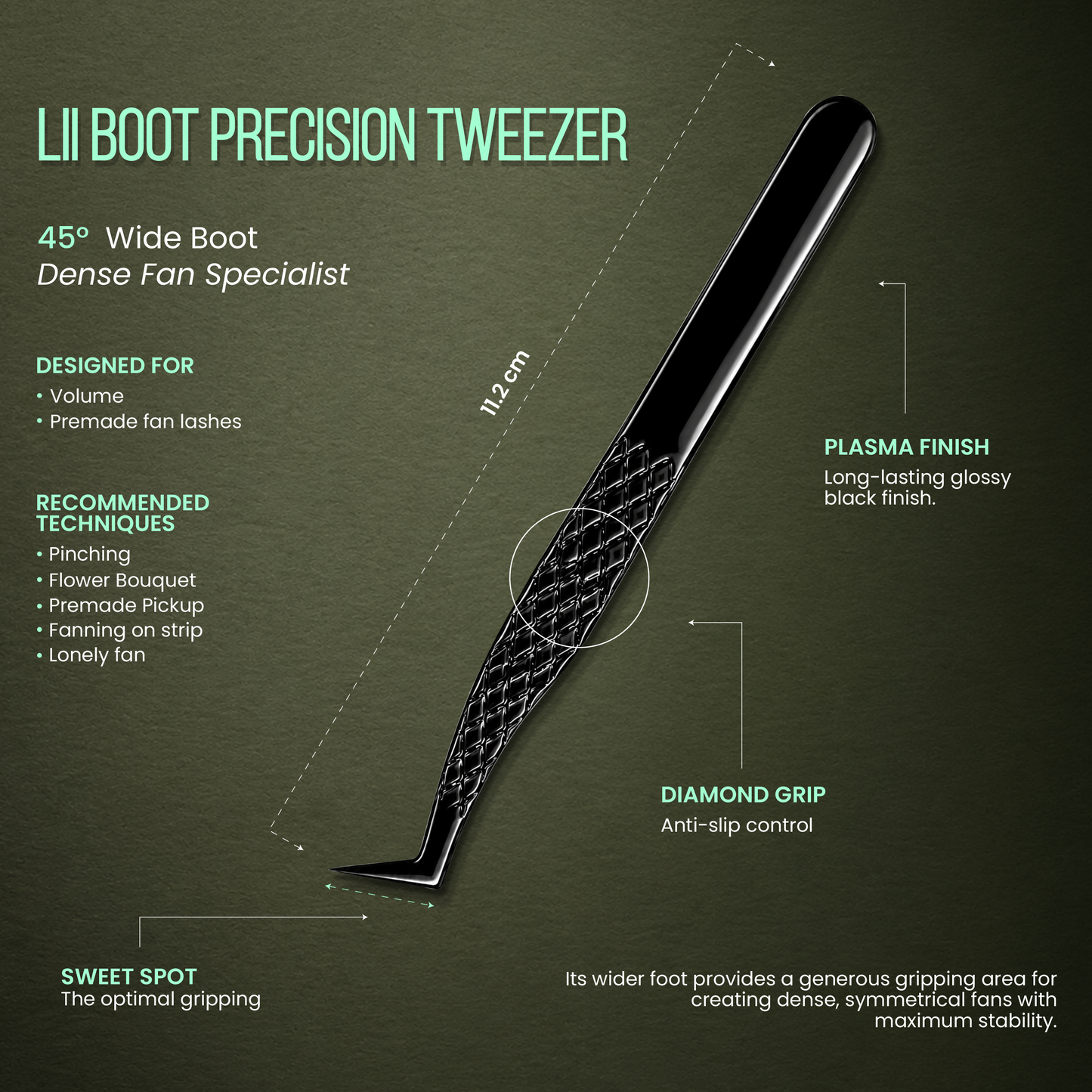 Lii Boot Precision Tweezer