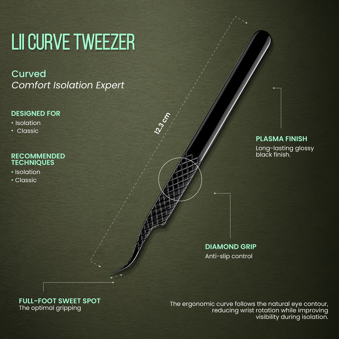 Lii Curve Tweezer