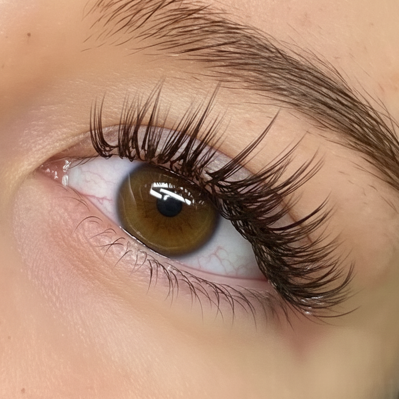 Matte Brown Lashes - Black Forest