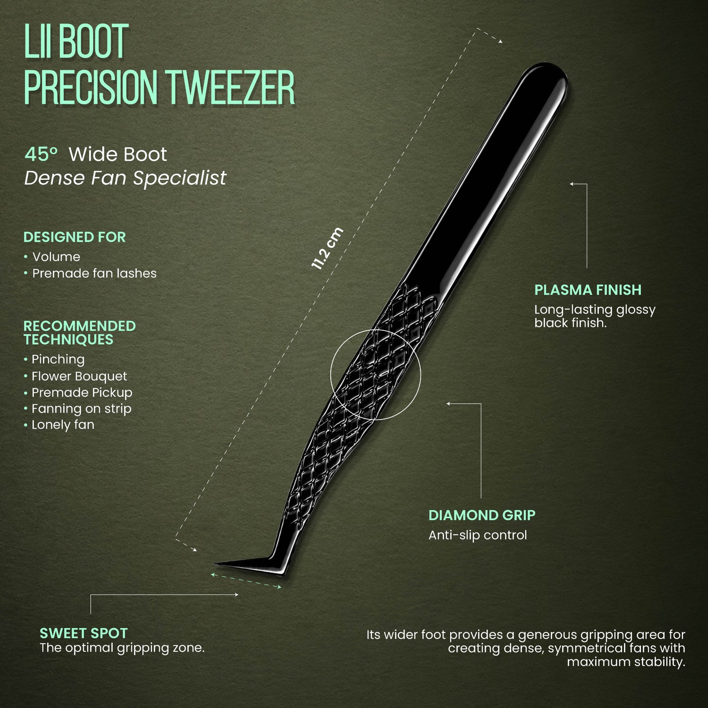 Lii Boot Precision Tweezer