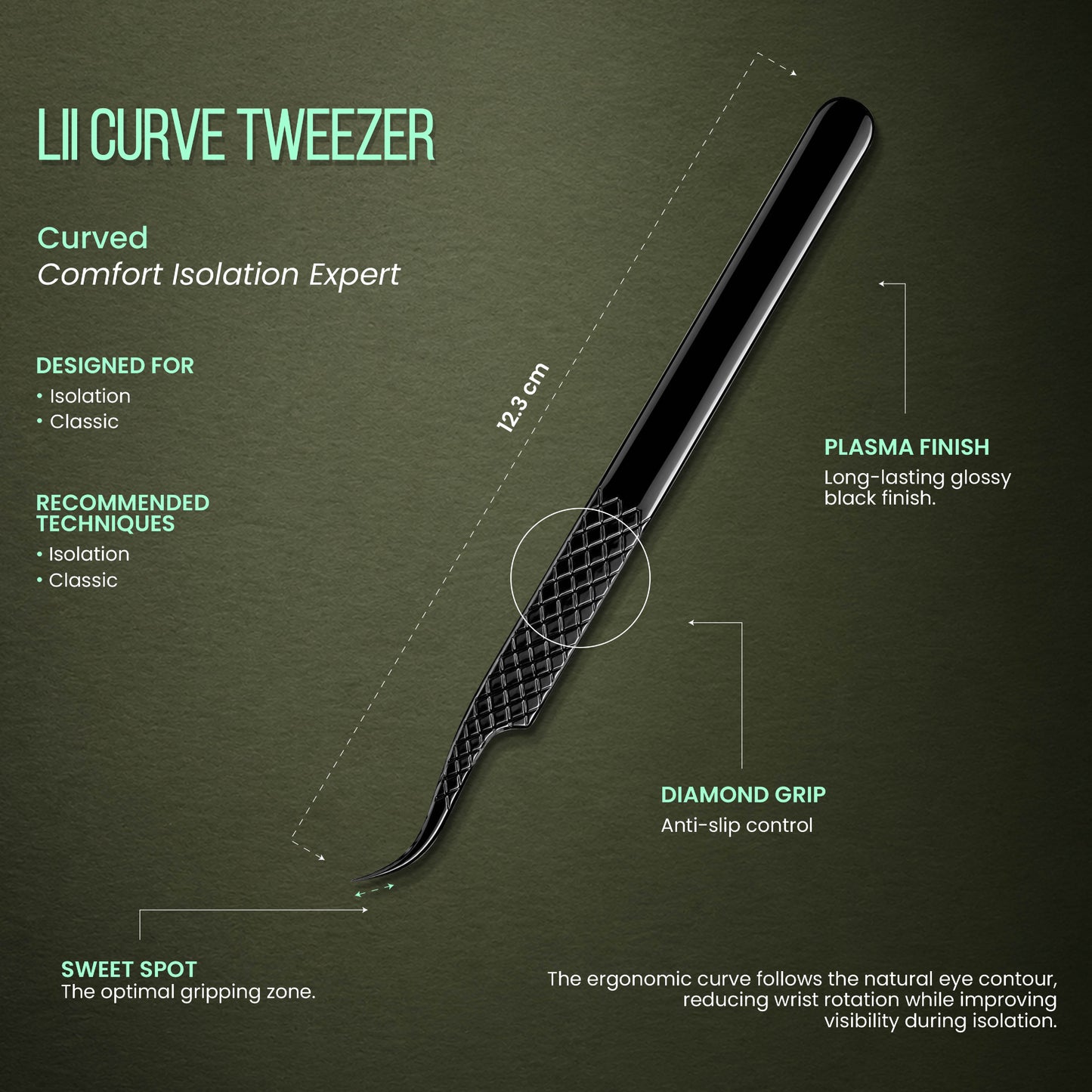 Lii Curve Tweezer