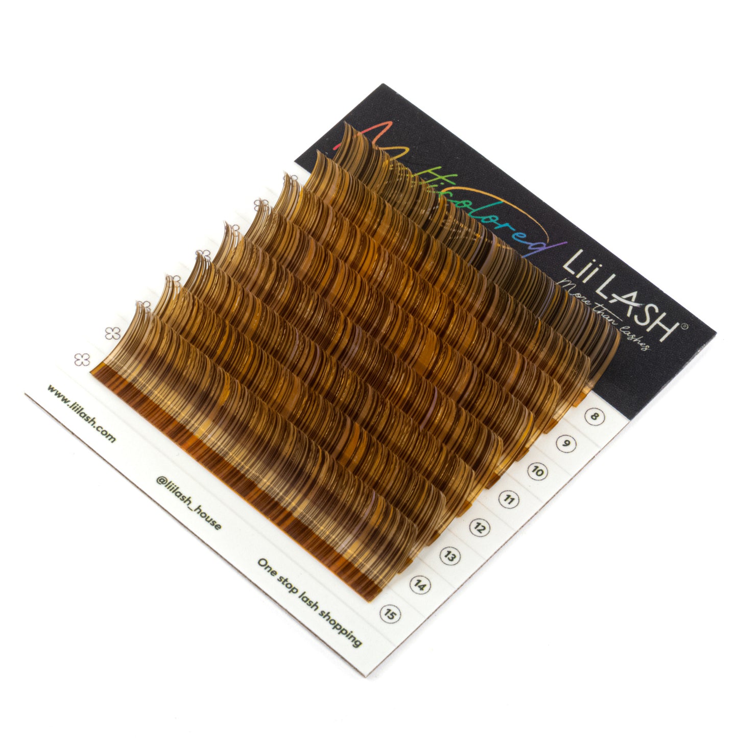 Multicolored - Koffee Lashes - 0.07mm