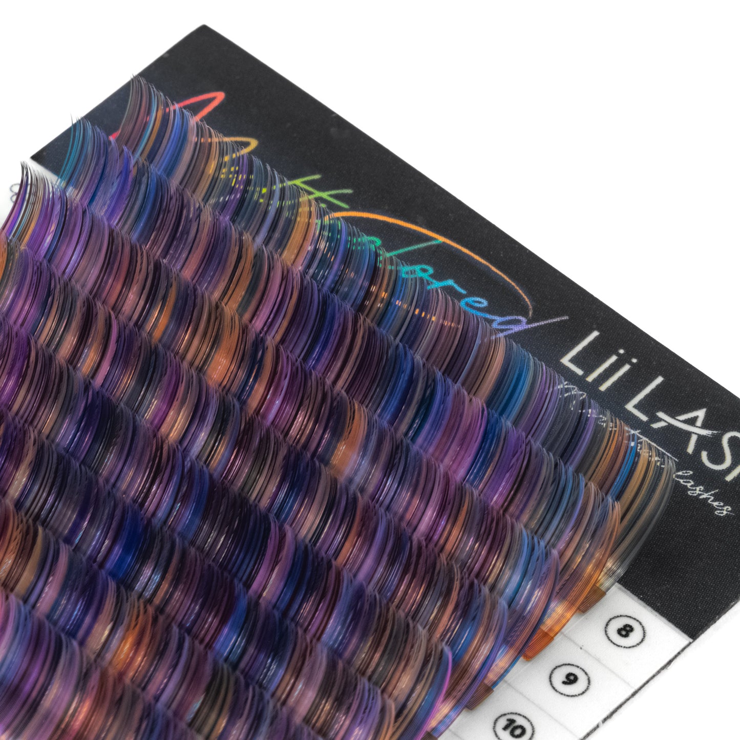 Multicolored - Lilac Lashes - 0.07mm