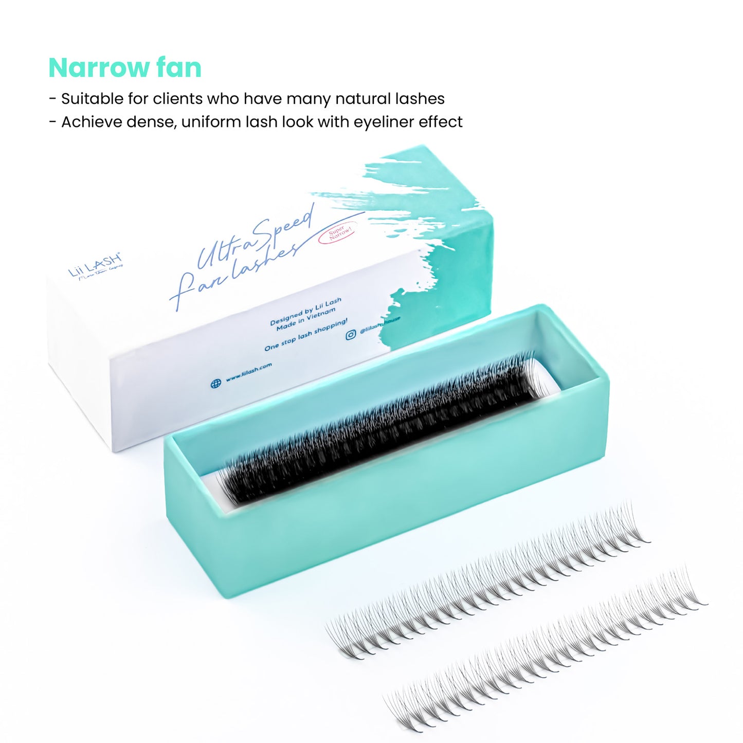 Narrow-Promade-loose-fan-lashes-6D-narrow-fans