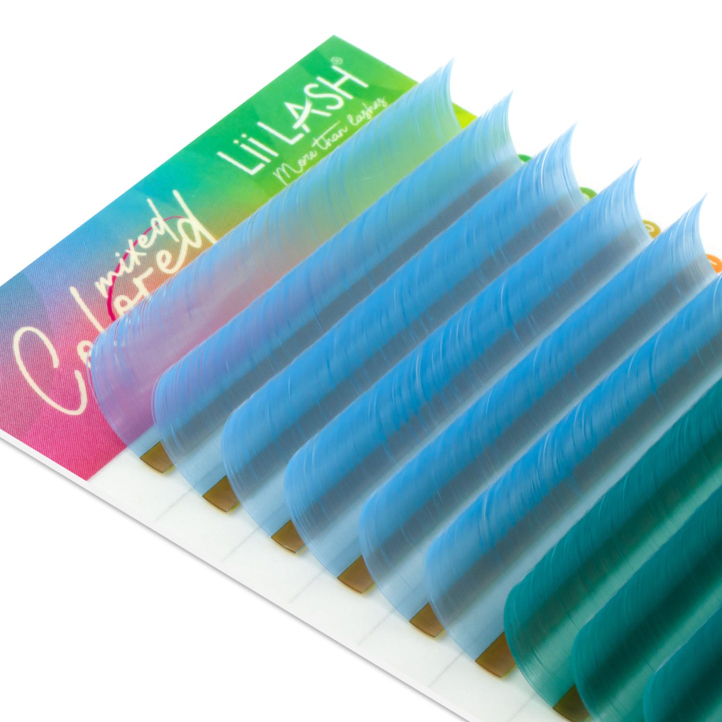 Ocean-Mist-mixed-colored-lashes-no-kink-knot-free