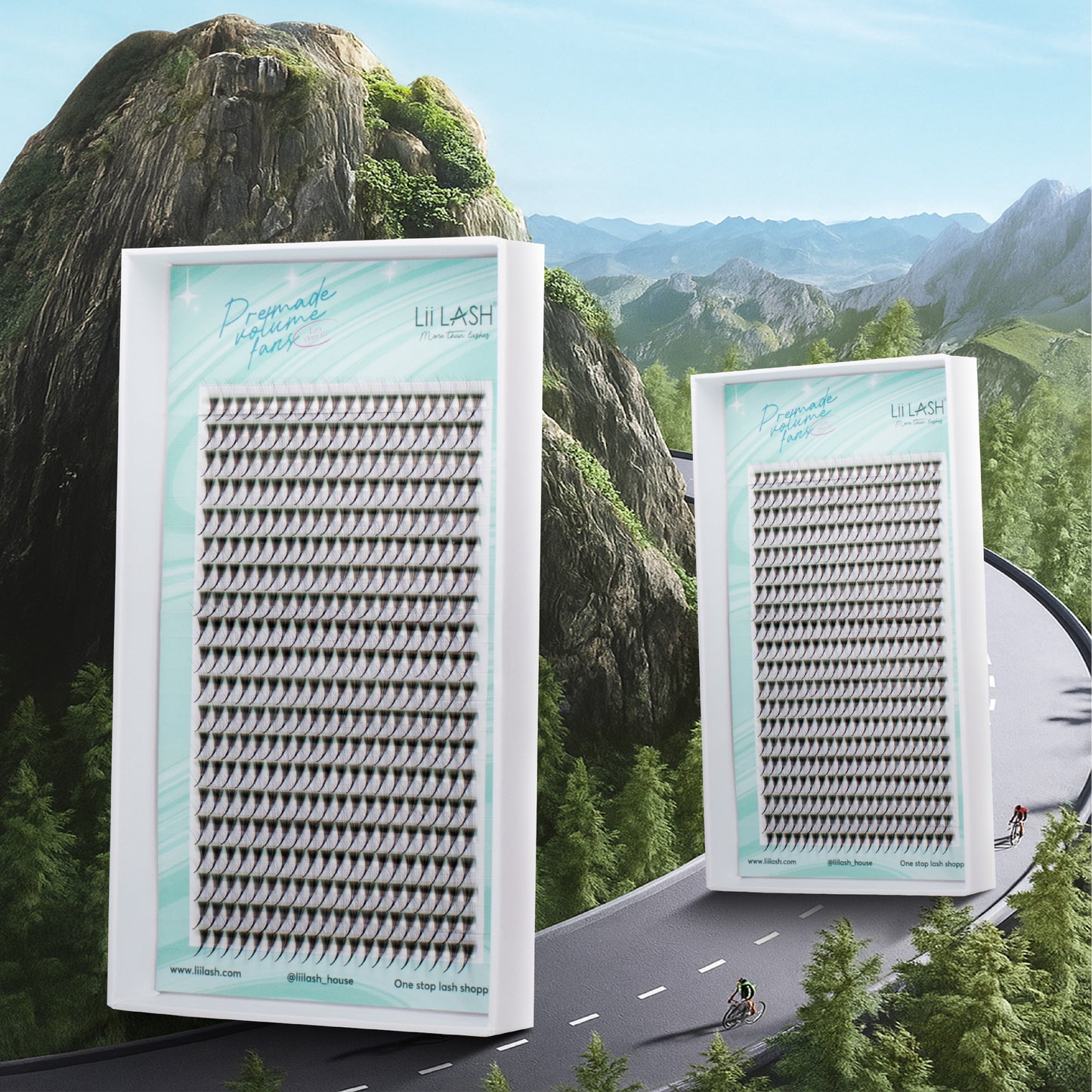 M Curl Premade Fans