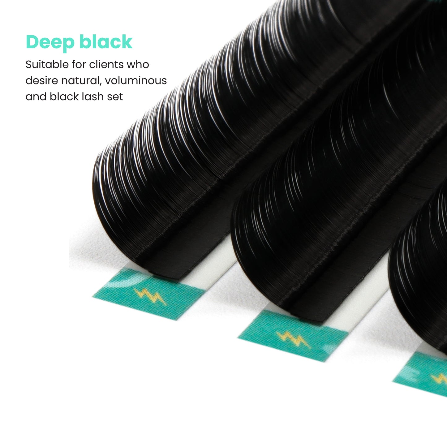 Premium Silk - Volume Lashes - black -wholesale premium lash extension manufacturer & retailer